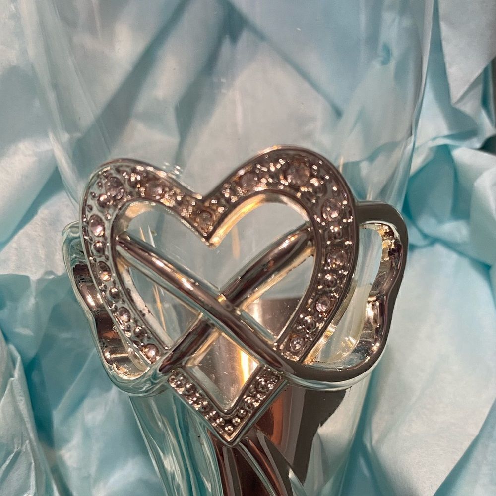 TR Infinity Heart Champagne Flute Set - Picture 3 of 7